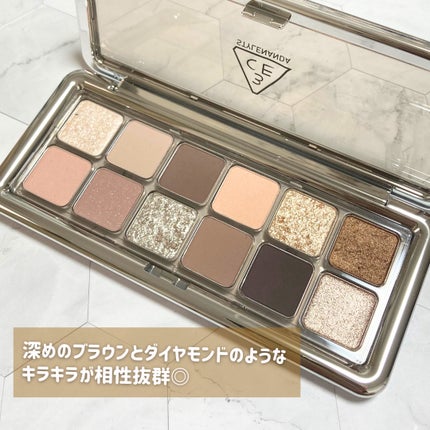 3CE ニューテイク アイシャドウパレット/3CE/アイシャドウパレットを使ったクチコミ(3枚目)