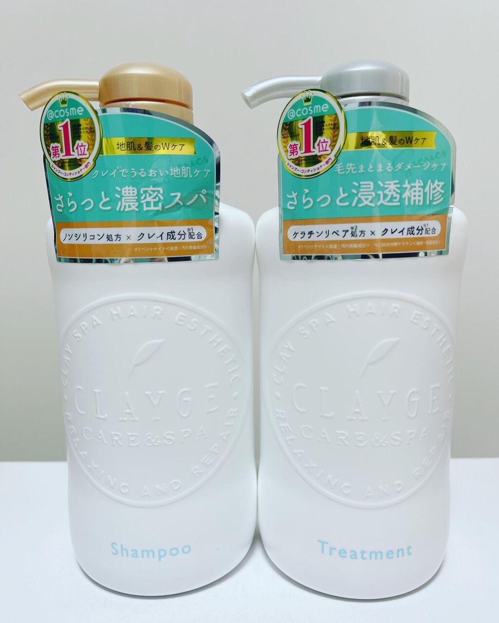 シャンプー／トリートメント SN　さらさら/CLAYGE/シャンプー・コンディショナーを使ったクチコミ（1枚目）