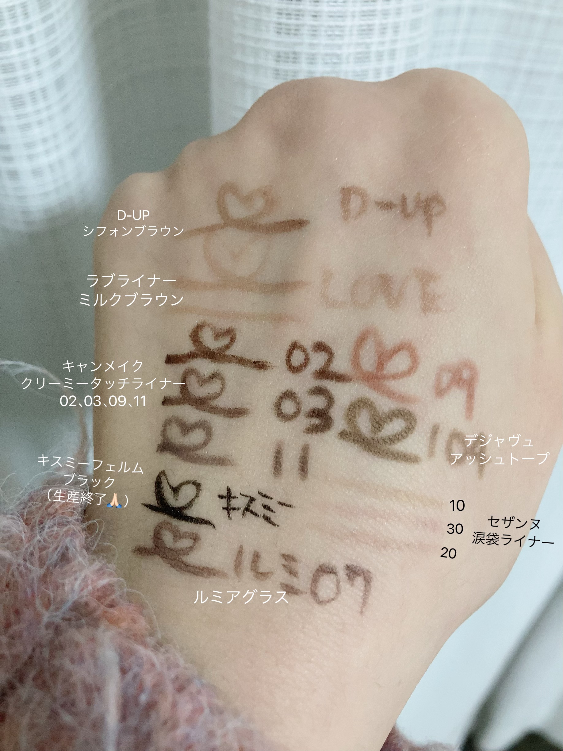 ラスティングアイライナー/キスミー フェルム/リキッドアイライナーを使ったクチコミ（1枚目）