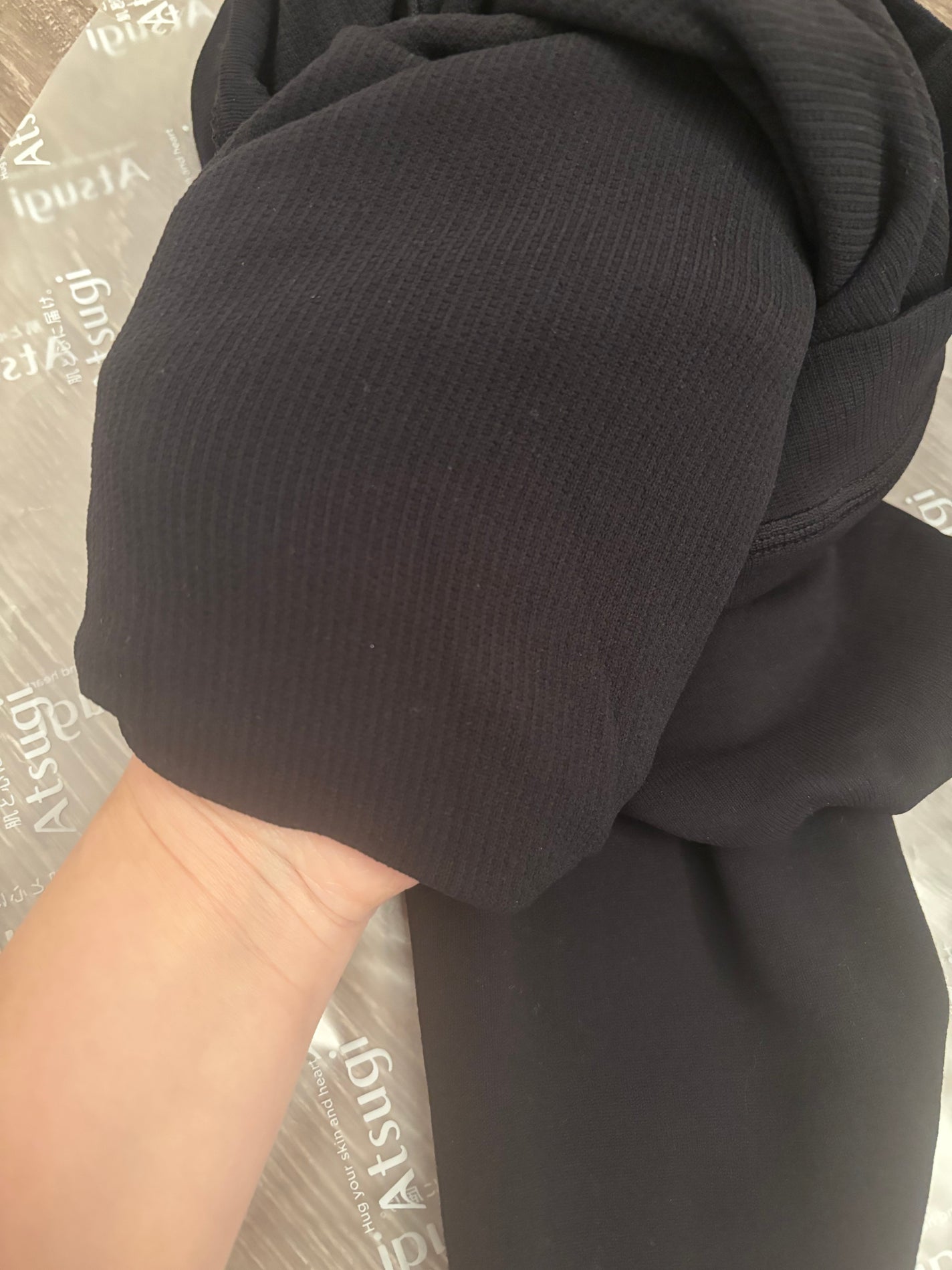 ダブルニットタイツ/ATSUGI/着圧ソックス・レギンスを使ったクチコミ(4枚目)