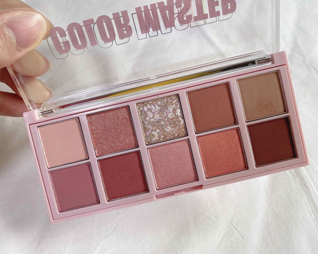 カラー マスター シャドウ パレット /the SAEM/アイシャドウパレットを使ったクチコミ(3枚目)