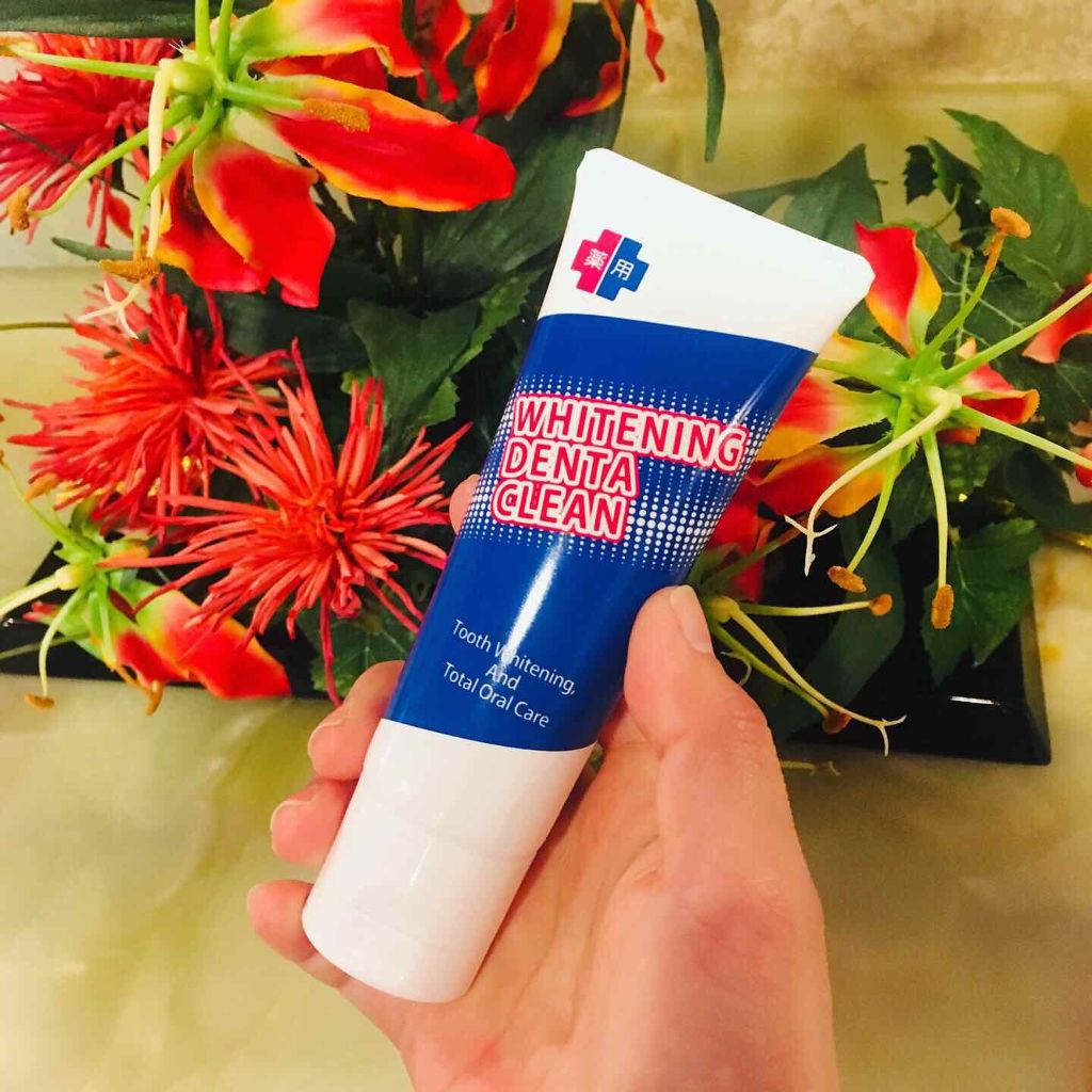 薬用ホワイトニング デンタクリーン/シーヴァ/歯磨き粉を使ったクチコミ(2枚目)