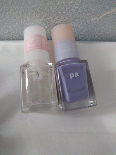 pa ネイルカラー(超速乾トップコート)/pa nail collective/ネイルトップコート・ベースコートを使ったクチコミ（1枚目）