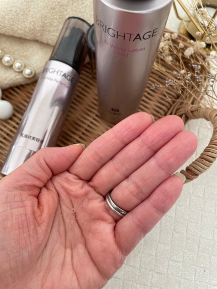 リフトホワイト パーフェクション/BRIGHTAGE/美容液を使ったクチコミ(2枚目)