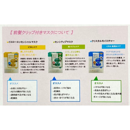 イエローエッセンシャルマスク/ALFACE+/シートマスク・パックを使ったクチコミ(8枚目)