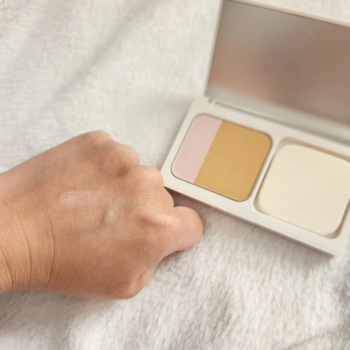 ルミエール ソフトマット パウダリーファンデーション/ブリリアージュ/パウダーファンデーションを使ったクチコミ(5枚目)