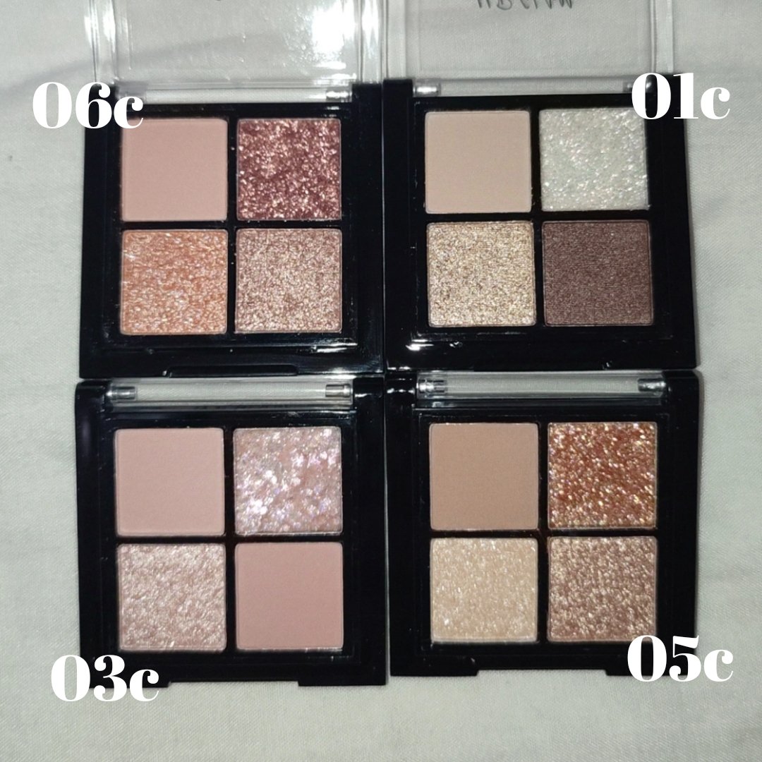 ＵＧＴ　ドリームアイシャドウパレット 06c　ピーチシュガー/U R GLAM/アイシャドウパレットを使ったクチコミ（2枚目）