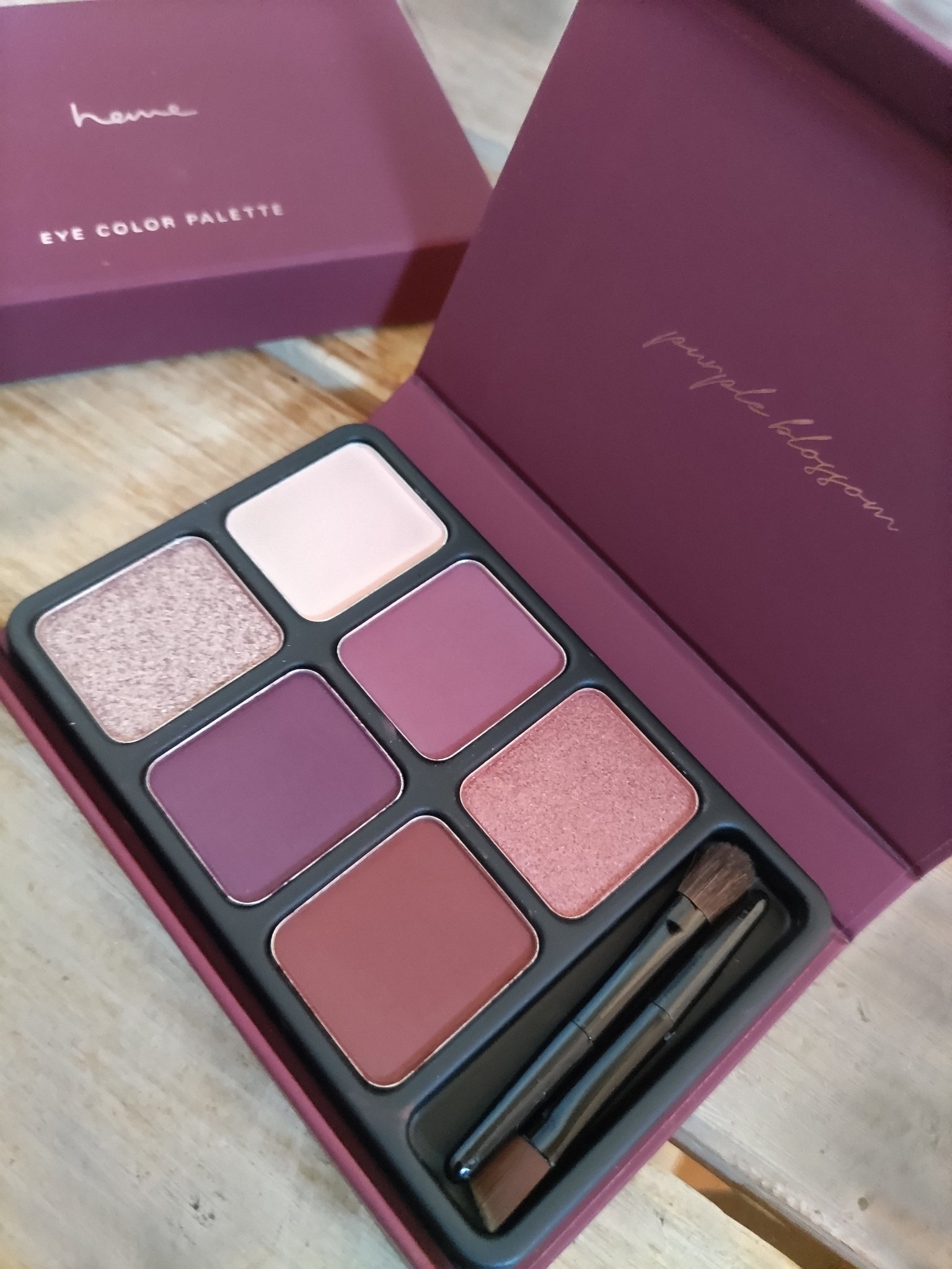 アイカラーパレット/heme/アイシャドウパレットを使ったクチコミ（1枚目）