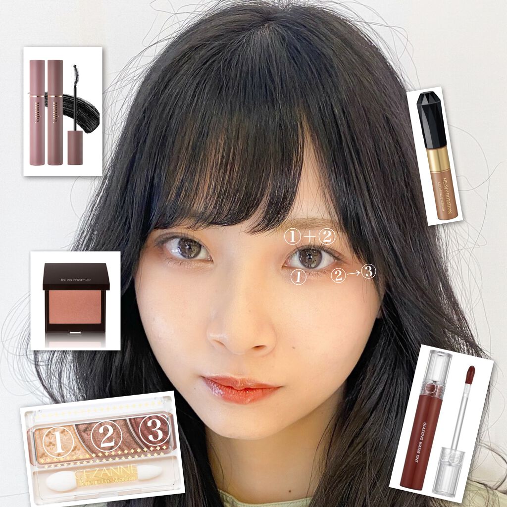 トーンアップアイシャドウ/CEZANNE/アイシャドウパレットを使ったクチコミ（2枚目）