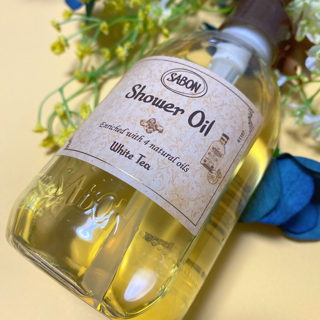 シャワーオイル ホワイトティー/SABON/ボディソープを使ったクチコミ（2枚目）