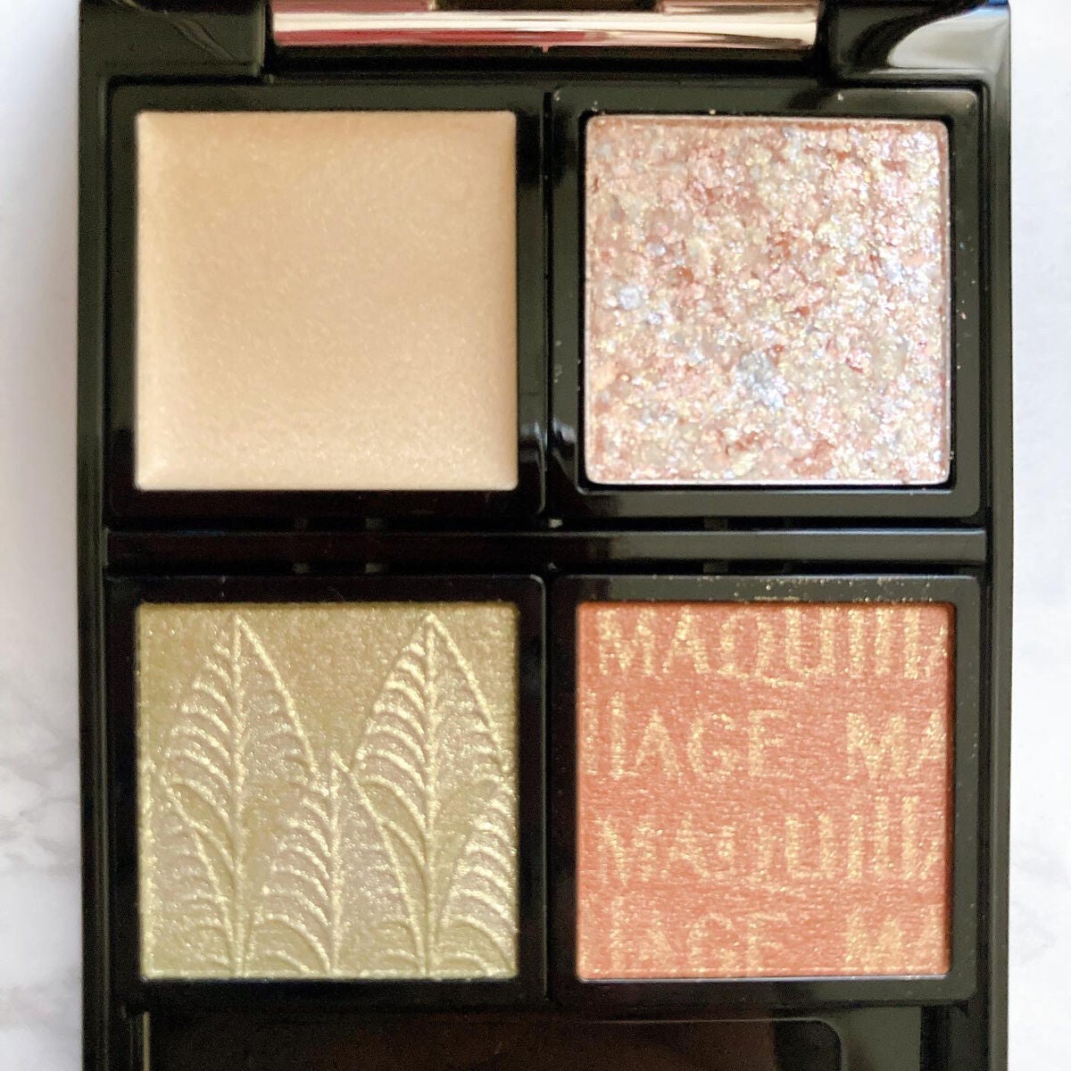 ドラマティックアイカラー (パウダー)/(クリーム)/マキアージュ/アイシャドウパレットを使ったクチコミ(2枚目)