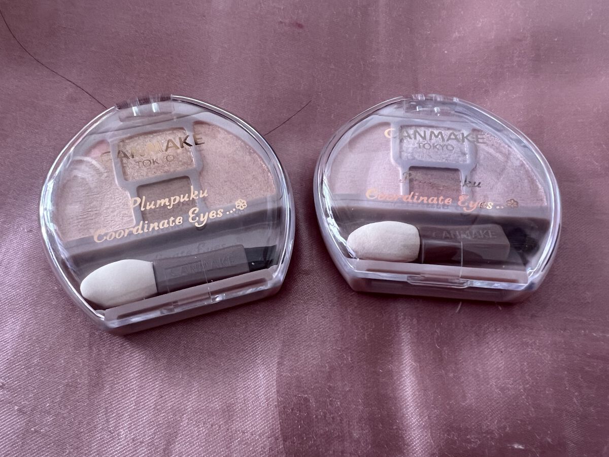 プランぷくコーデアイズ/キャンメイク/パウダーアイシャドウを使ったクチコミ（1枚目）