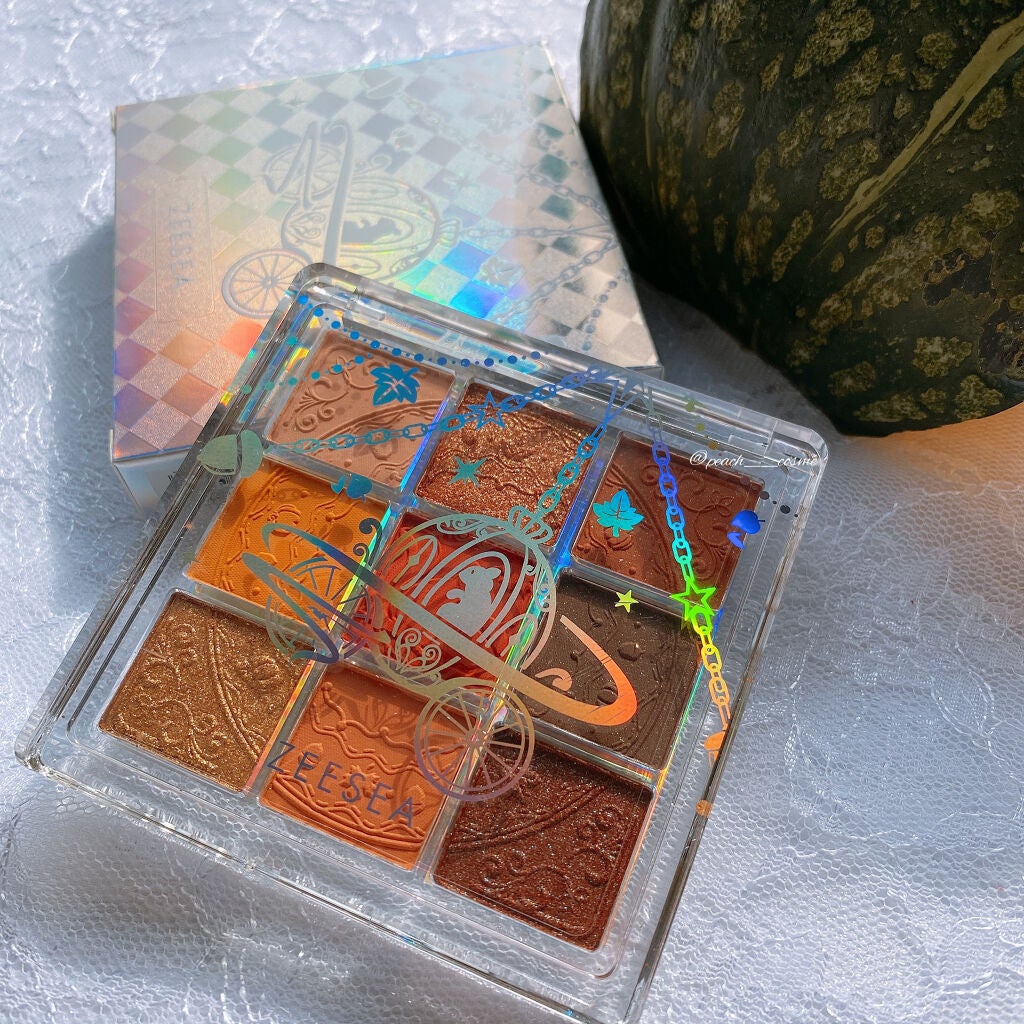 クォーツ 9色アイシャドウパレット(ドリームランドアイシャドウ)/ZEESEA/アイシャドウパレットを使ったクチコミ(3枚目)