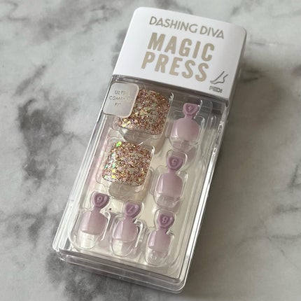 MAGIC PRESS FOOT/DASHINGDIVA MAGICPRESS/ネイルシールを使ったクチコミ(2枚目)