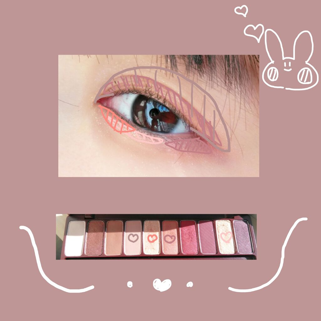 プレイカラー アイシャドウ ワインパーティー【生産終了】/ETUDE/アイシャドウパレットを使ったクチコミ（2枚目）