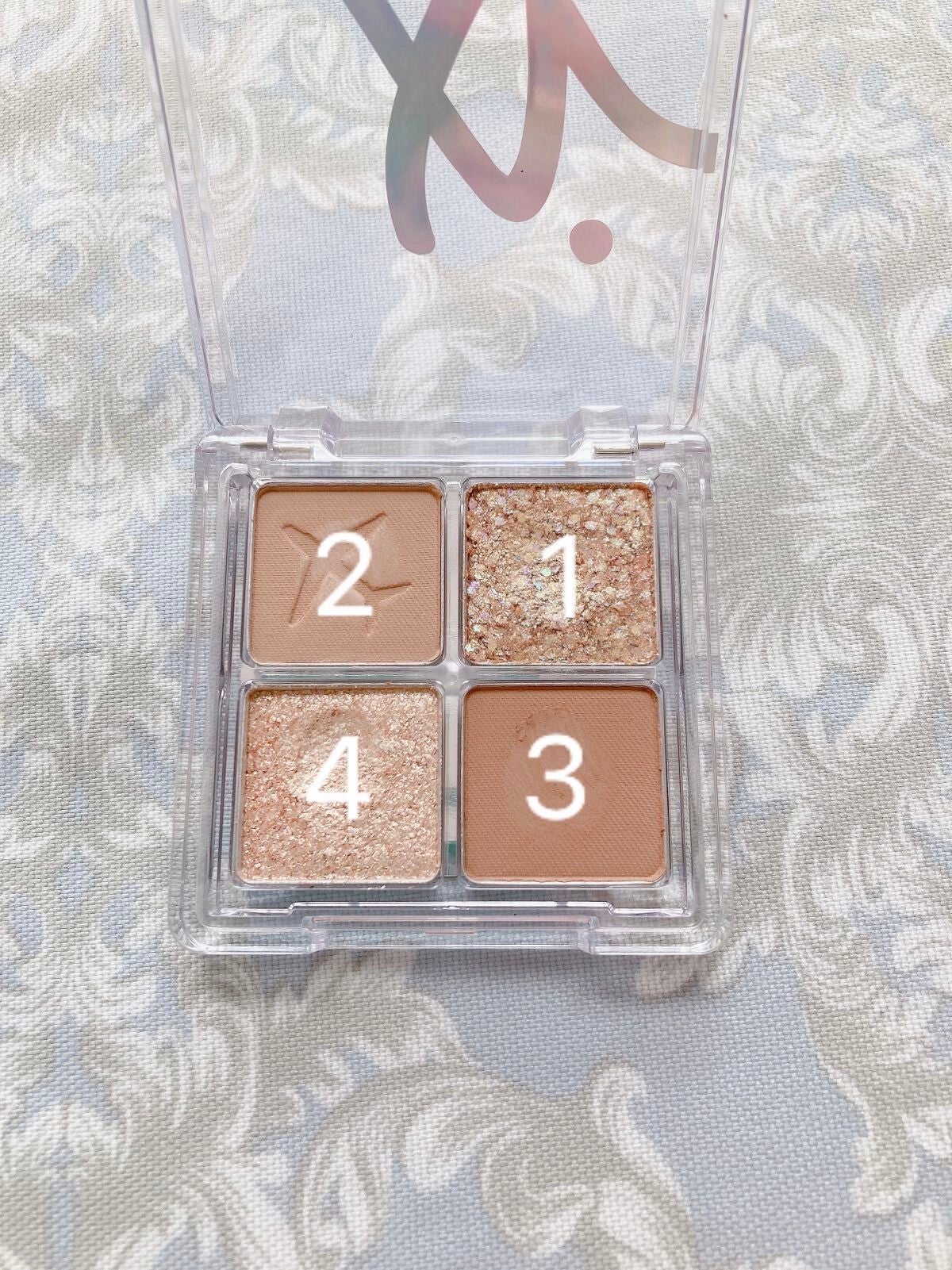 RANCABLE TRIP EYE PALETTE/IBIM/アイシャドウパレットを使ったクチコミ(4枚目)