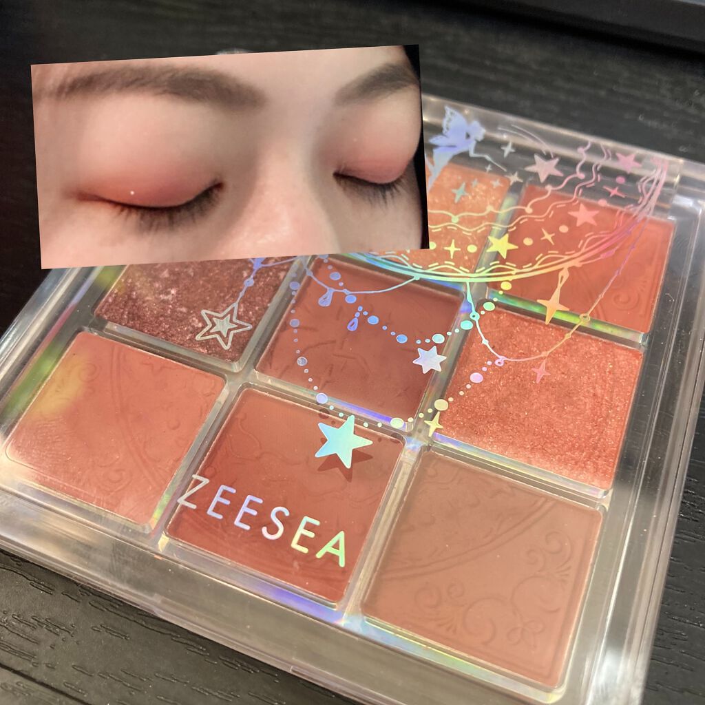 クォーツ 9色アイシャドウパレット(ドリームランドアイシャドウ)/ZEESEA/アイシャドウパレットを使ったクチコミ(1枚目)