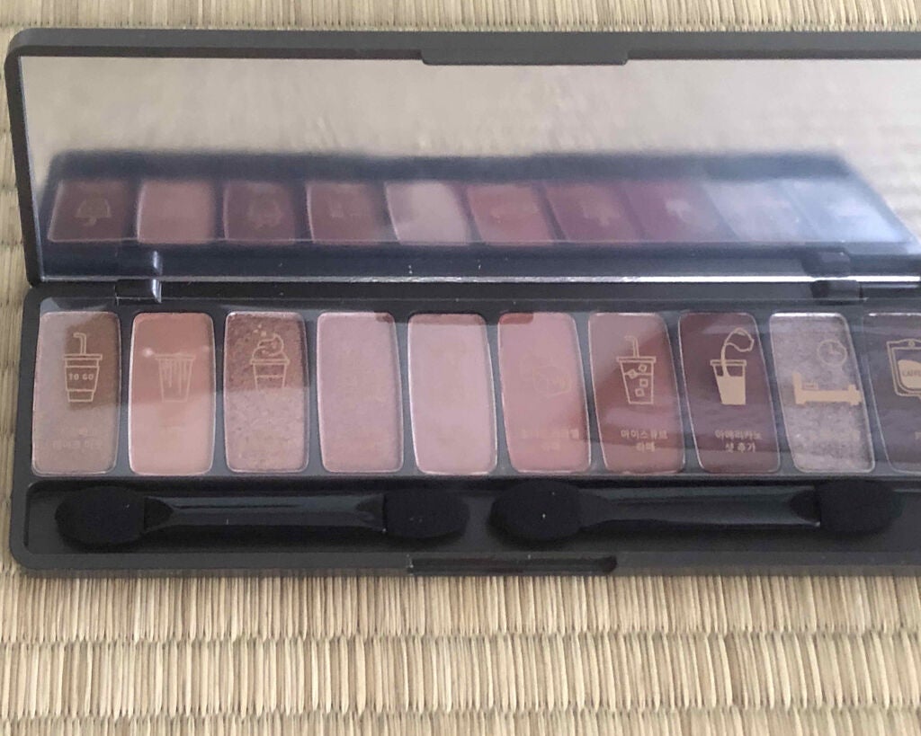 プレイカラー アイシャドウ/ETUDE/アイシャドウパレットを使ったクチコミ(2枚目)