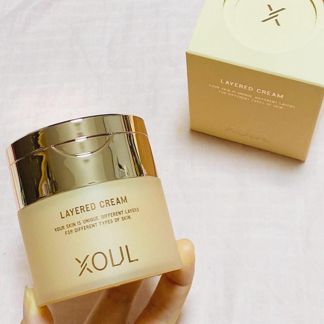 レイヤードクリーム/XOUL/フェイスクリームを使ったクチコミ(5枚目)