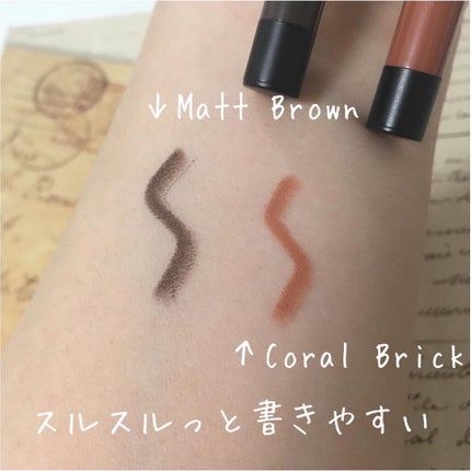 ウォータープルーフペンシルアイライナー/SISTER ANN/ペンシルアイライナーを使ったクチコミ(3枚目)