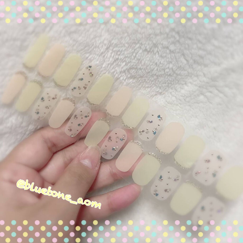 ネイルフィット ジェルネイルシール/GELATO FACTORY/ネイルシールを使ったクチコミ(4枚目)