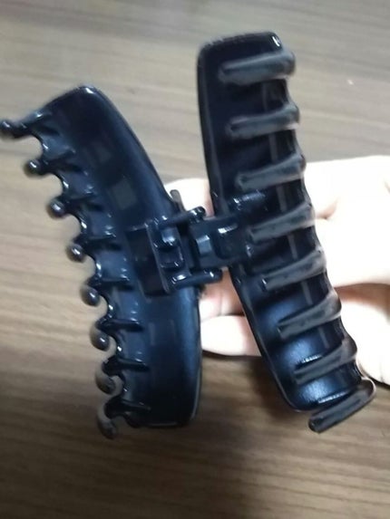 濡らせるバンスクリップ/マペペ/ヘアアクセサリーを使ったクチコミ(4枚目)