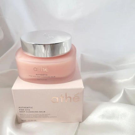 athe AUTHENTIC PINK VITA DEEP CLEANSING BALM/athé/クレンジングバームを使ったクチコミ(9枚目)