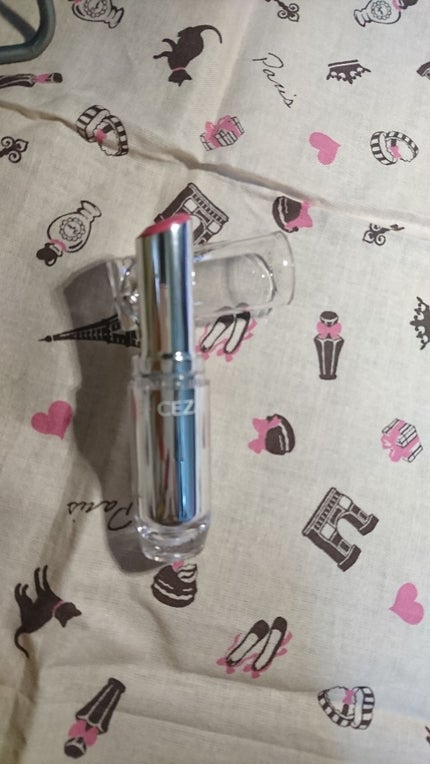 ラスティンググロスリップ/CEZANNE/口紅を使ったクチコミ(1枚目)