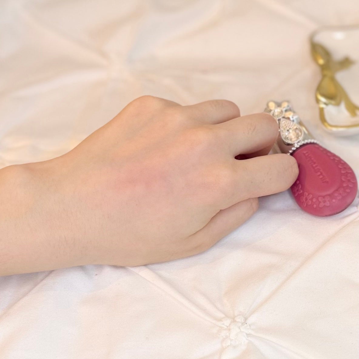 ジルスチュアート ブルームドロップ リップ&チーク シフォン/JILL STUART/リキッドチークを使ったクチコミ(3枚目)