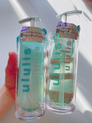 美容水から生まれたMIZUシャンプーとトリートメントです。
90%以上を補水+保湿成分で作られているので、髪のうるおいを与えてくれて魅力的です！
髪質が硬く、ボリュームもあるのですが、シャンプー後はきし