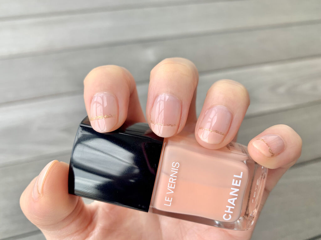 ヴェルニ ロング トゥニュ 883 パンセ/CHANEL/マニキュアを使ったクチコミ（3枚目）