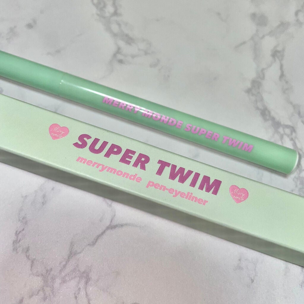 Super Twim Pen Eyeliner/Merrymonde/リキッドアイライナーを使ったクチコミ(4枚目)