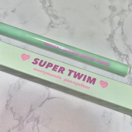 Super Twim Pen Eyeliner/Merrymonde/リキッドアイライナーを使ったクチコミ(4枚目)