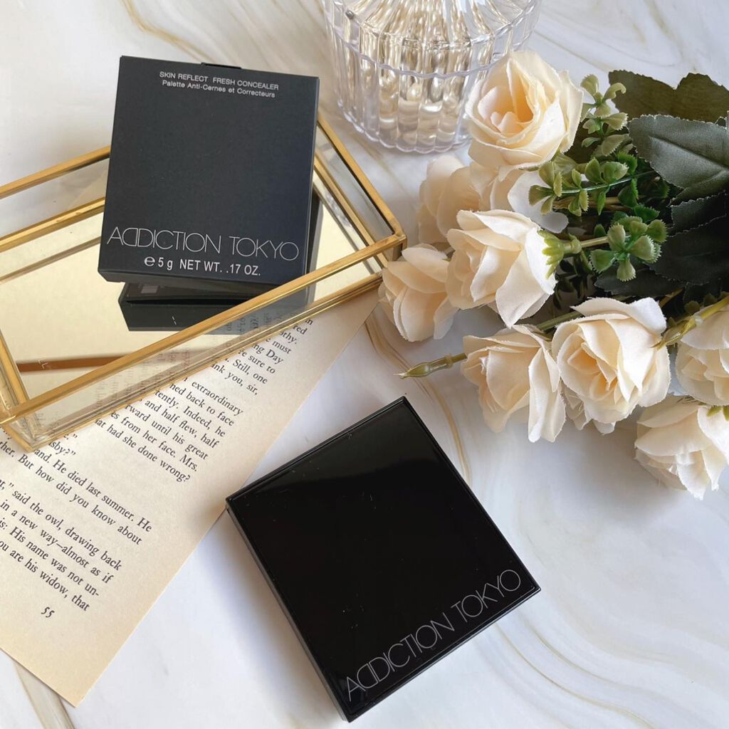 スキンリフレクト フレッシュ コンシーラー/ADDICTION/パレットコンシーラーを使ったクチコミ(6枚目)