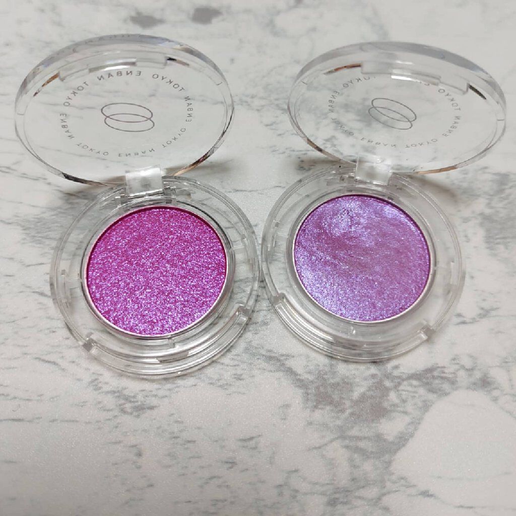 マルチグリッターカラー 08 KAIOHSEI（カイオウセイ）/ENBAN TOKYO/単色アイシャドウを使ったクチコミ（1枚目）