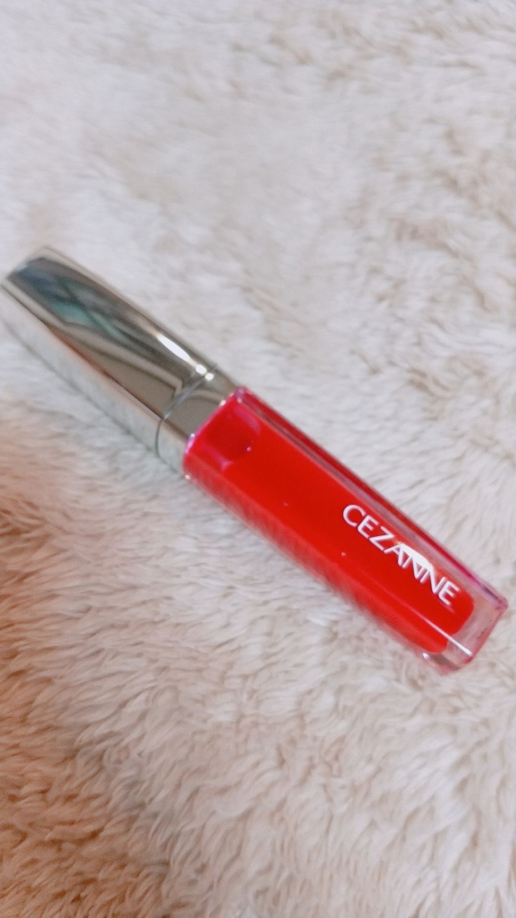 ジェルグロスリップ/CEZANNE/リップグロスを使ったクチコミ（1枚目）