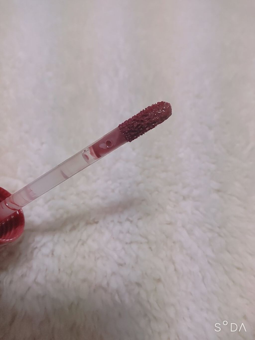 ジューシーラスティングティント/rom&nd/リップティントを使ったクチコミ（2枚目）