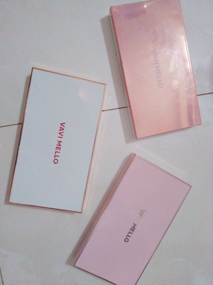 バレンタインボックス/VAVI MELLO/アイシャドウパレットを使ったクチコミ(2枚目)