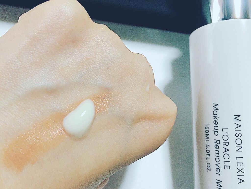 オラクル メイクアップ リムーバー ミルク/MAISON LEXIA/ミルククレンジングを使ったクチコミ(3枚目)