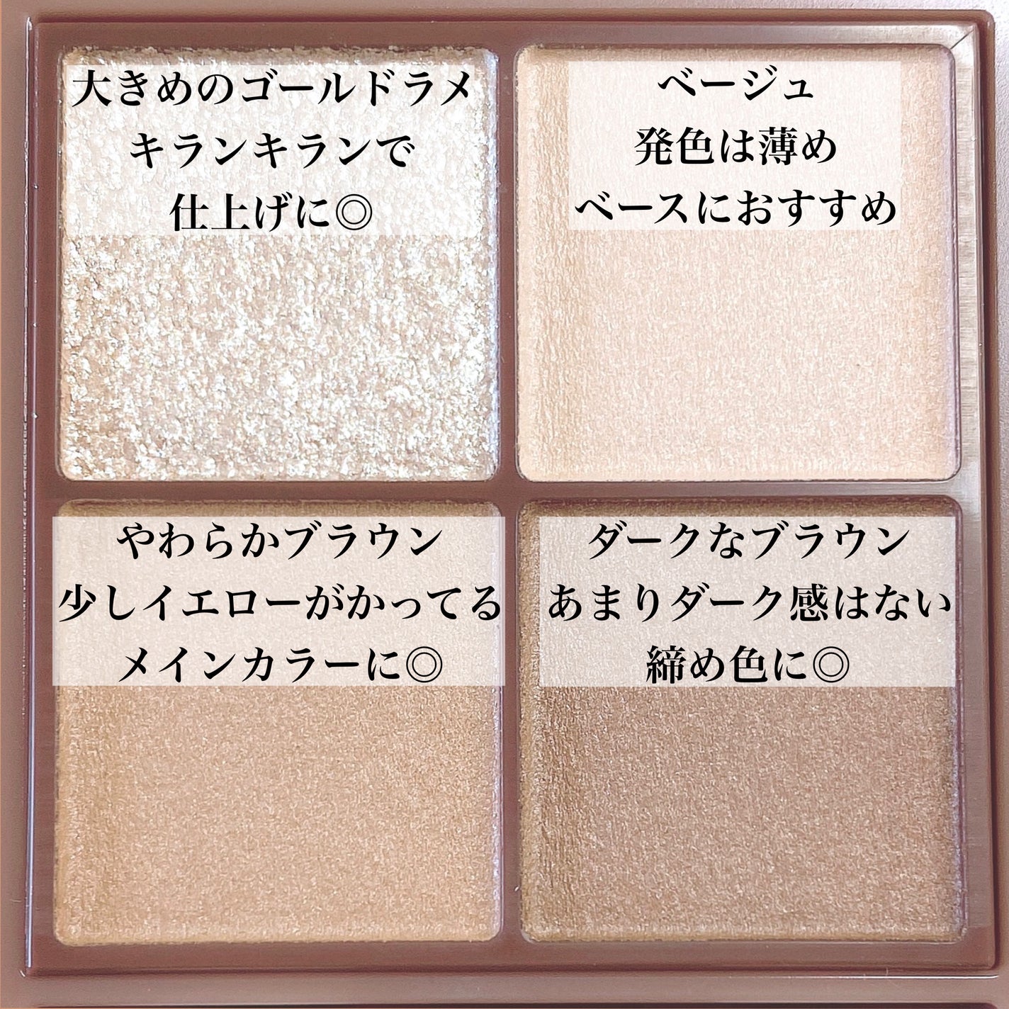 ビタートーンアイシャドウ/CEZANNE/パウダーアイシャドウを使ったクチコミ(3枚目)