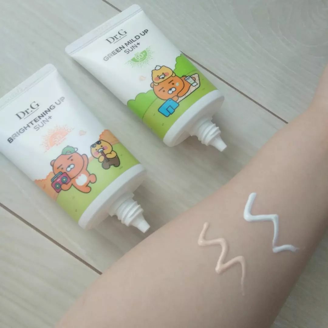 ブライトニングアップサンプラス/Dr.G/日焼け止めクリームを使ったクチコミ（2枚目）