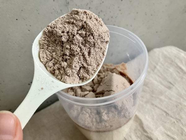 プロテインの粉