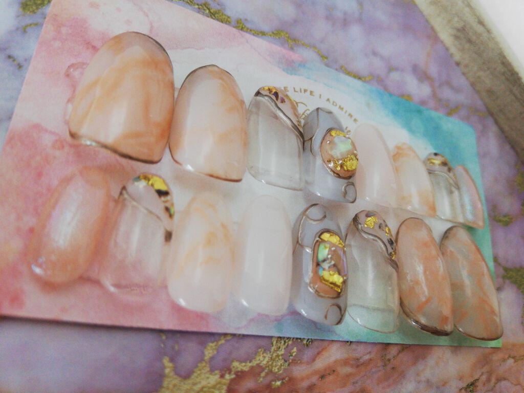 ネイル工房白パケカラージェル/ネイル工房/ジェルネイルを使ったクチコミ(1枚目)