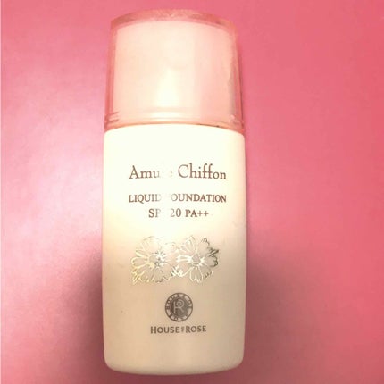 アミュールシフォン リキッドファンデーション/ジェイローゼ(ハウスオブローゼ)/リキッドファンデーションを使ったクチコミ(1枚目)