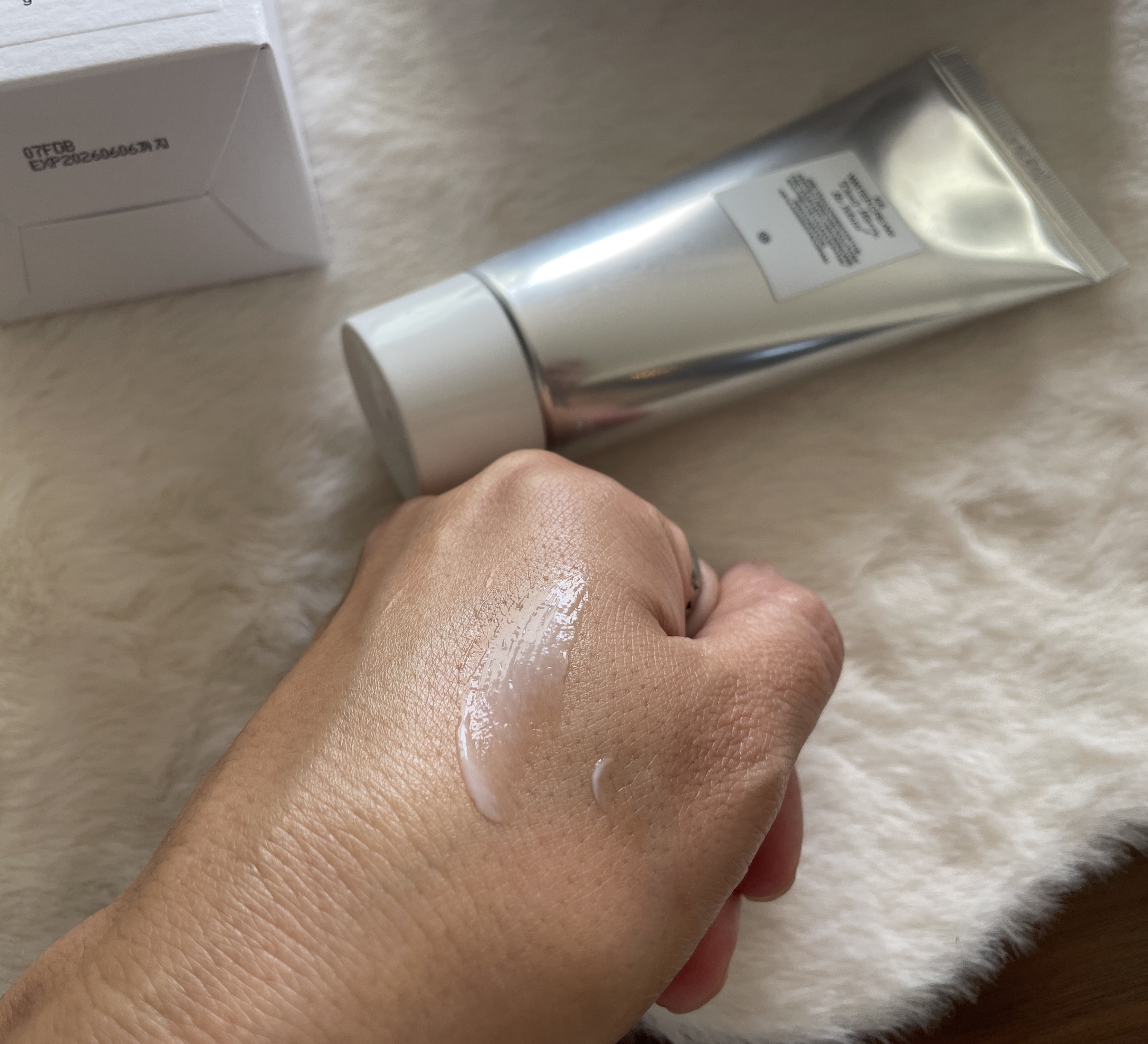 AA SEBUM CONTROL CERAM /Shangpree/フェイスクリームを使ったクチコミ（2枚目）