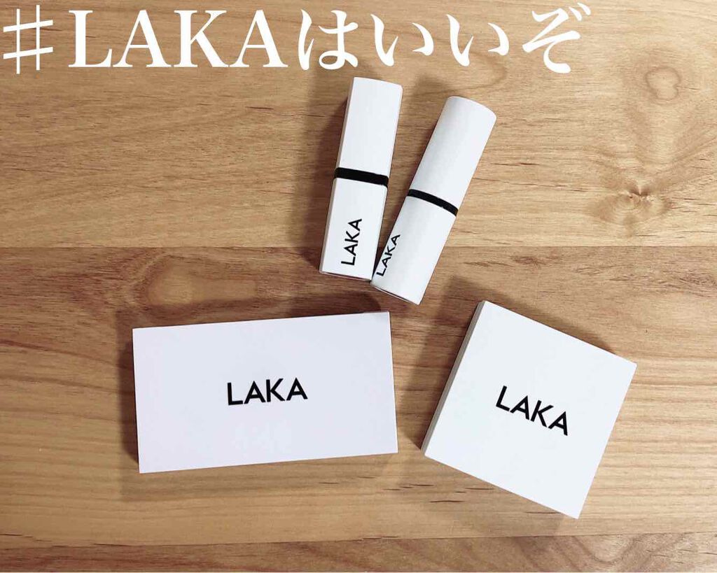 ジャストチーク/Laka/パウダーチークを使ったクチコミ（1枚目）
