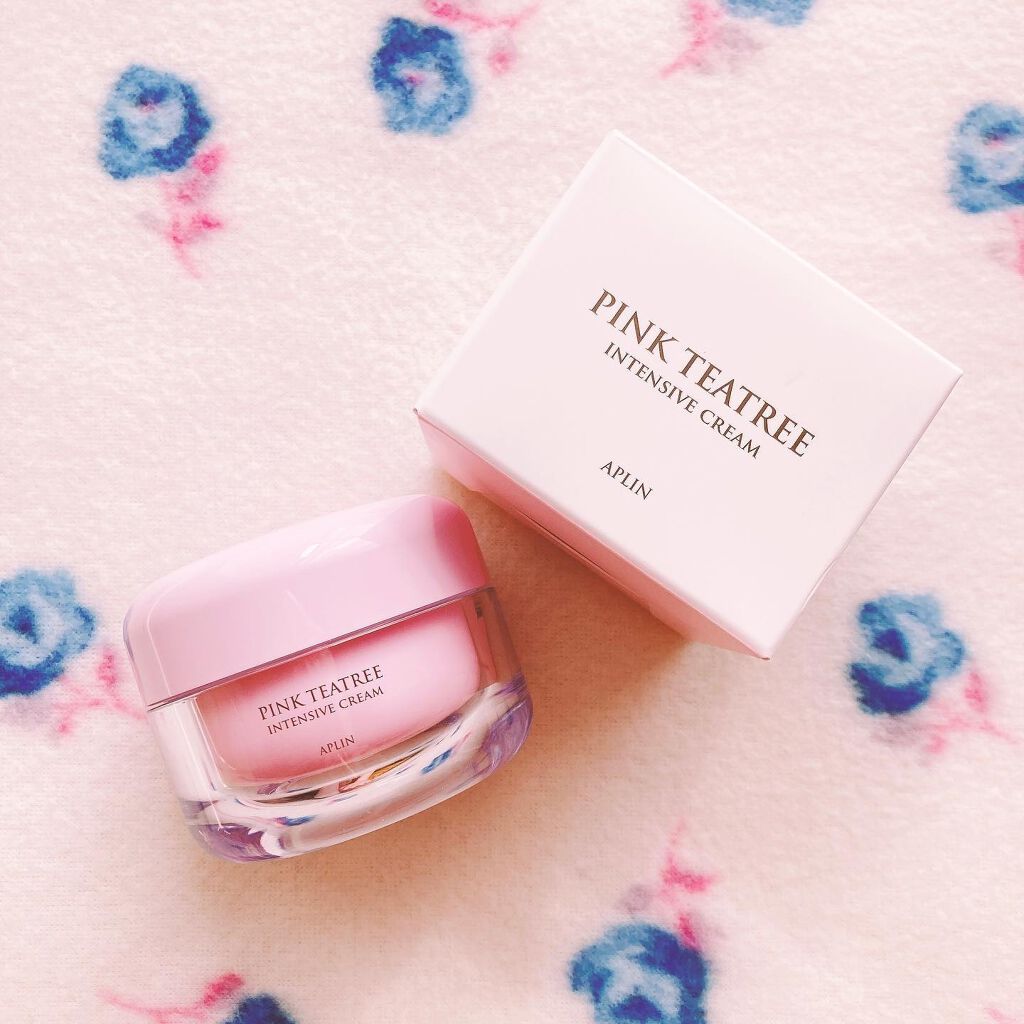 ピンクティーツリークリーム/APLIN/フェイスクリームを使ったクチコミ(1枚目)