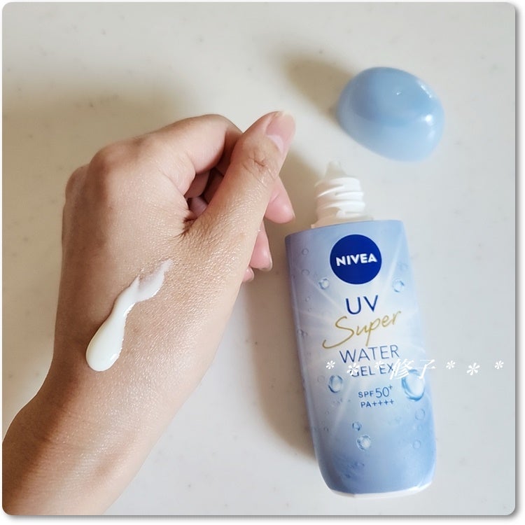 ニベアUV ウォータージェルEX/ニベア/日焼け止めジェルを使ったクチコミ(2枚目)
