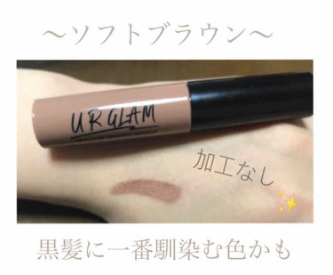 UR GLAM　EYEBROW MASCARA/U R GLAM/眉マスカラを使ったクチコミ（1枚目）