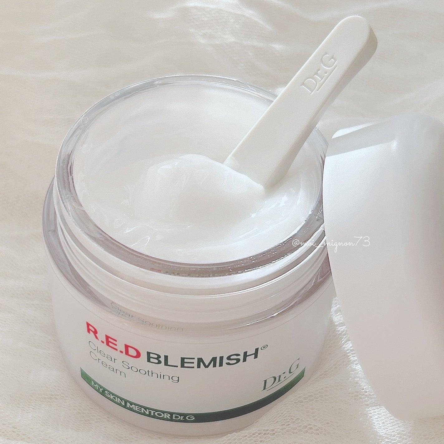 レッドブレミッシュ クリアスージングクリーム/Dr.G/フェイスクリームを使ったクチコミ(3枚目)